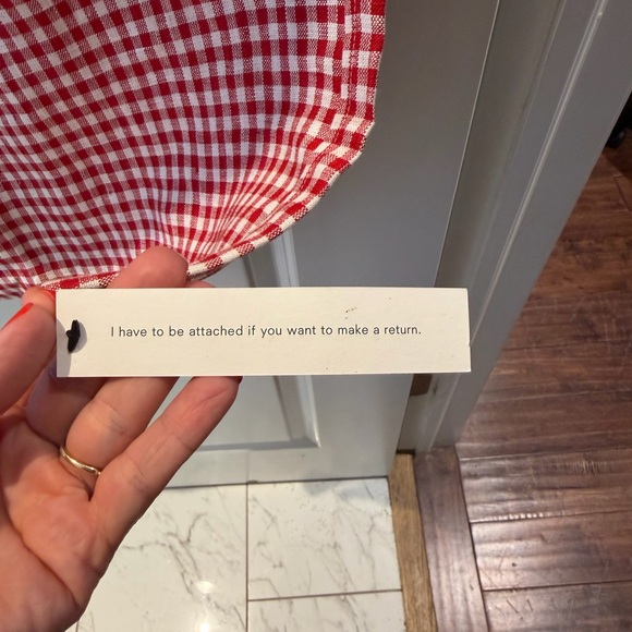 Reformation Ethan Linen Pant Red - Size M NWT - Picture 6 of 7